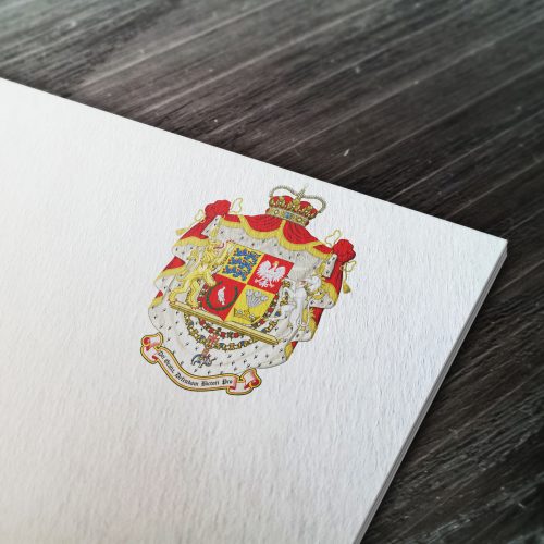 Coat of arms designed for one my clients from the USA