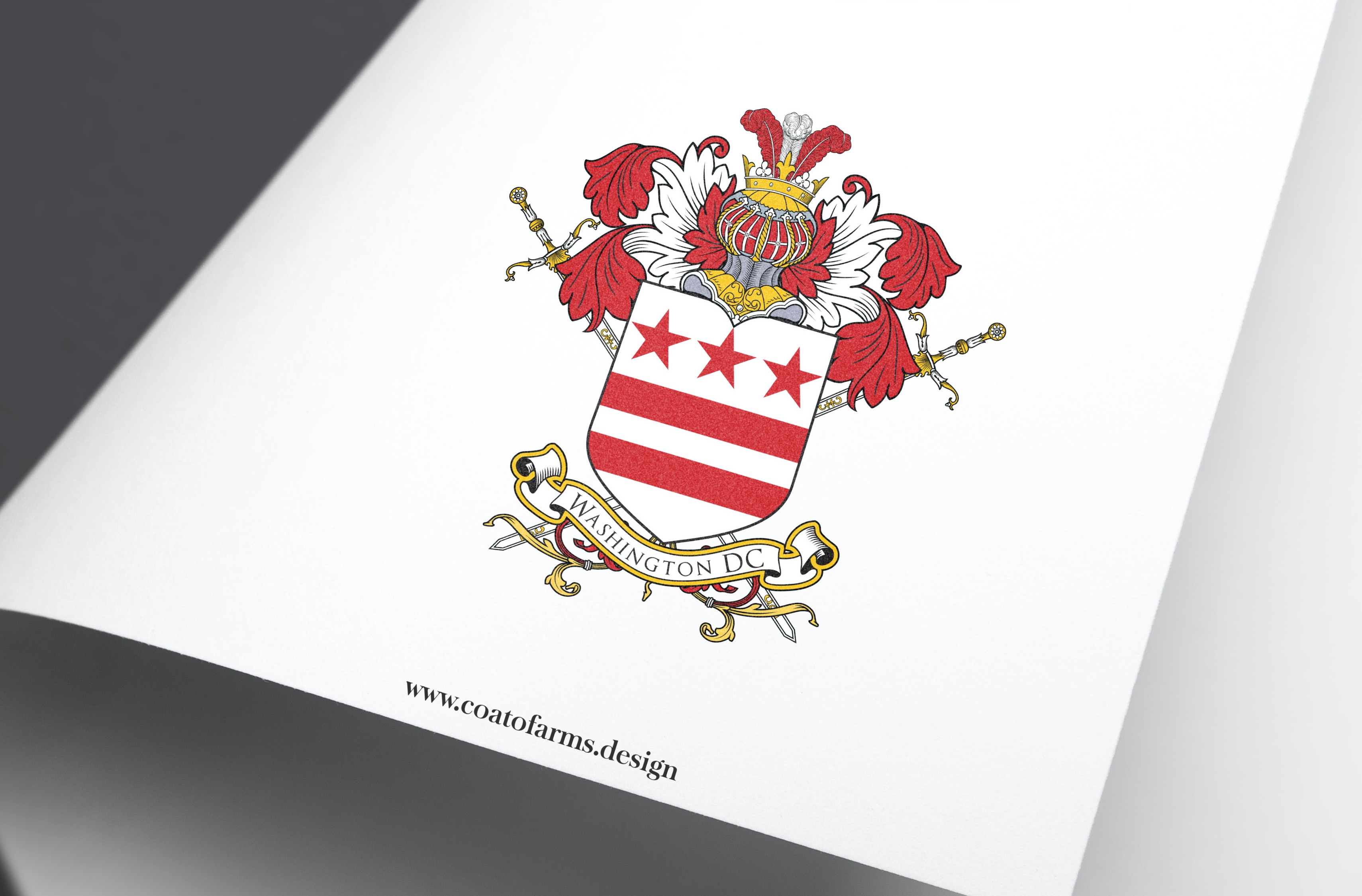 Coat of arms (emblem) I designed for a company from the USA, Washington DC